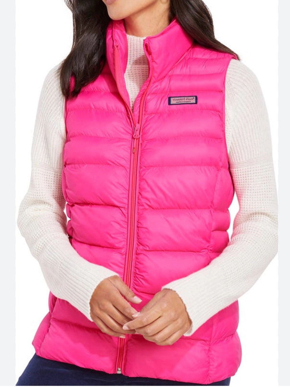 Woman's‎ Vineyard Vines PerformancePink Puffer Vest